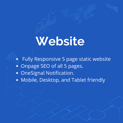 Static website in lowest budget