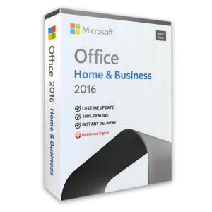 Office 2016 Home & Business License Key Bind 1 Mac.