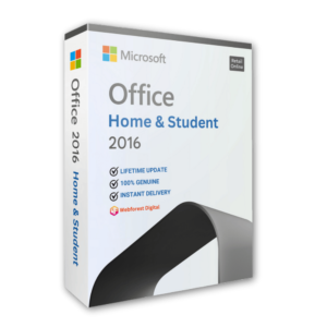 Office 2016 Home & Student for 1PC [Retail Online Key]