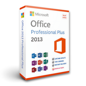 Office 2013 Professional Plus Retail Online Activation Key for 1PC.